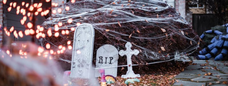 Set the Scene: Creative Ways to Use Custom Covers as Halloween Decor