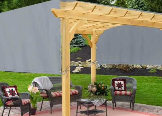 14 Modern Pergola Roof Cover Ideas for Your Patio