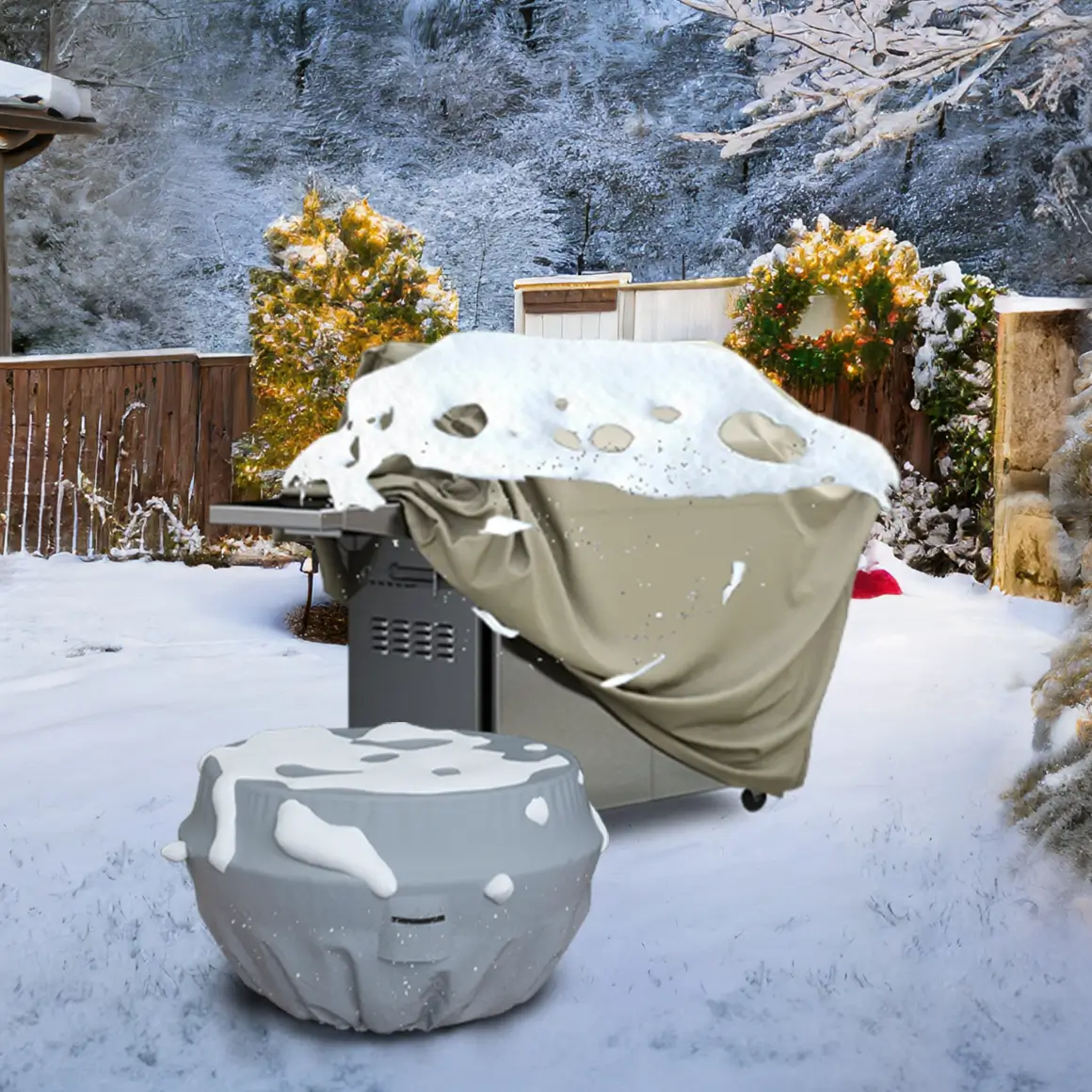 Grill and Chill - Outdoor Cooking in Winter Wonderland