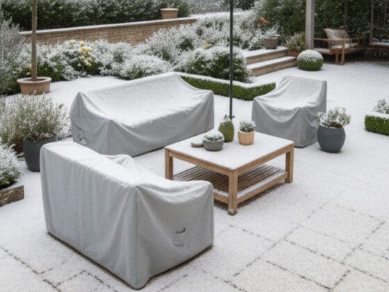 How to keep the patio dry in warmer October
