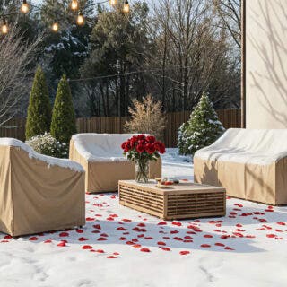 How to Create a Cozy Backyard Setup for Valentine’s Day