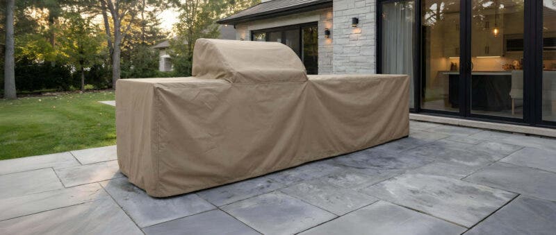 Why Every Outdoor Kitchen Island Needs a Protective Cover During Spring