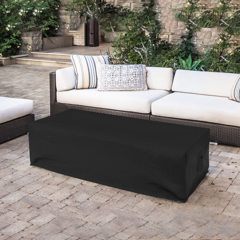 Rectangular Fire Pit Covers - Design 4